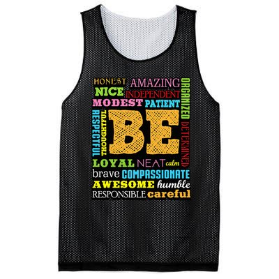 Growth Mindset Teacher Positive Thinking Gift Mesh Reversible Basketball Jersey Tank