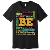 Growth Mindset Teacher Positive Thinking Gift Premium T-Shirt