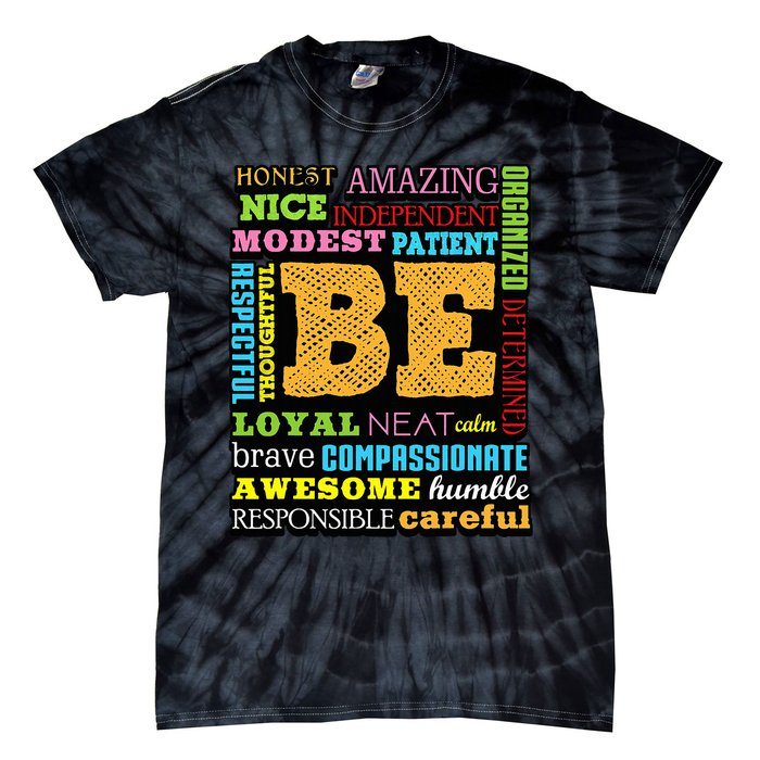 Growth Mindset Teacher Positive Thinking Gift Tie-Dye T-Shirt