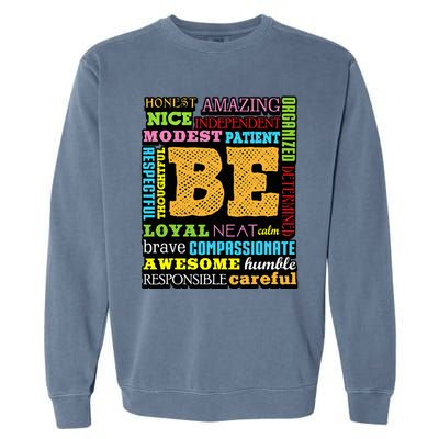 Growth Mindset Teacher Positive Thinking Gift Garment-Dyed Sweatshirt