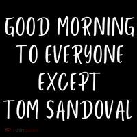 Good Morning To Everyone Except Tom Sandoval Impact Tech Backpack