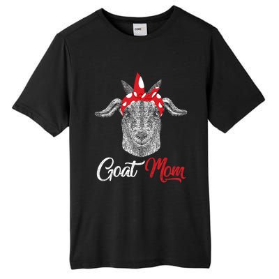 Goat Mom Tee Mama Mother Animal Pet Farm Lover Mother's Day Gift Tall Fusion ChromaSoft Performance T-Shirt