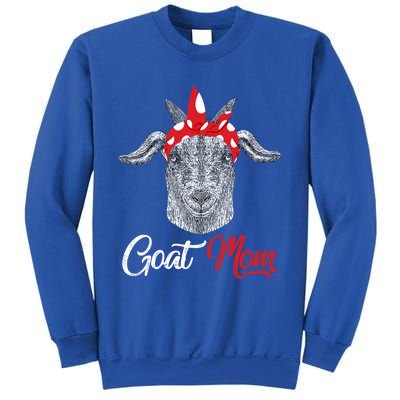 Goat Mom Tee Mama Mother Animal Pet Farm Lover Mother's Day Gift Sweatshirt