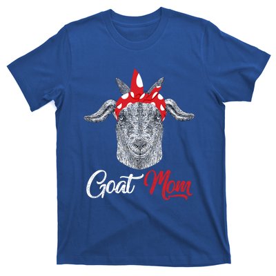 Goat Mom Tee Mama Mother Animal Pet Farm Lover Mother's Day Gift T-Shirt