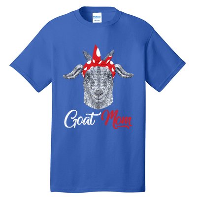 Goat Mom Tee Mama Mother Animal Pet Farm Lover Mother's Day Gift Tall T-Shirt