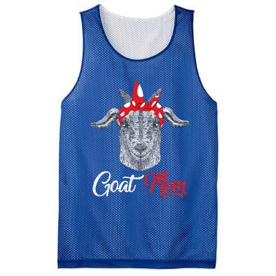 Goat Mom Tee Mama Mother Animal Pet Farm Lover Mother's Day Gift Mesh Reversible Basketball Jersey Tank