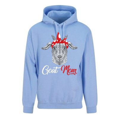 Goat Mom Tee Mama Mother Animal Pet Farm Lover Mother's Day Gift Unisex Surf Hoodie