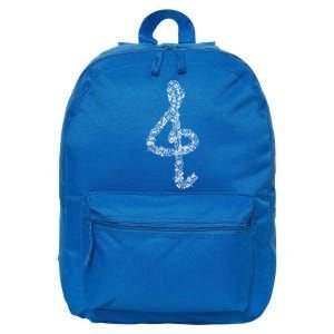 Ggiftclef Music Treble Clef Gift For Musicians And Music Teachers Gift 16 in Basic Backpack