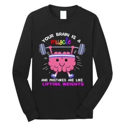 Growth Mindset Teacher, Inspirationals Long Sleeve Shirt