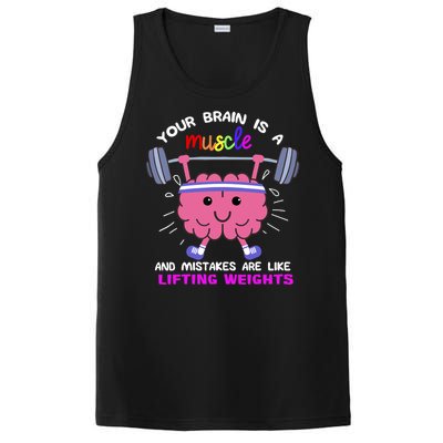 Growth Mindset Teacher, Inspirationals PosiCharge Competitor Tank