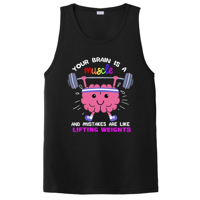 Growth Mindset Teacher, Inspirationals PosiCharge Competitor Tank