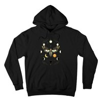 Goth Moth Tarot Card Moth Hoodie