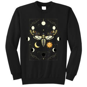 Goth Moth Tarot Card Moth Sweatshirt