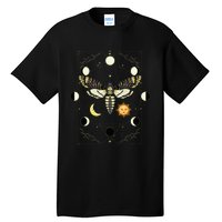 Goth Moth Tarot Card Moth Tall T-Shirt