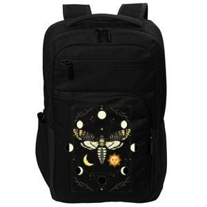 Goth Moth Tarot Card Moth Impact Tech Backpack