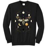 Goth Moth Tarot Card Moth Tall Sweatshirt