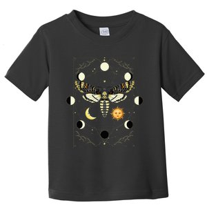 Goth Moth Tarot Card Moth Toddler T-Shirt