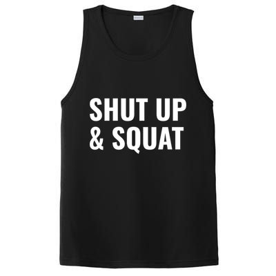 Gym Motivation To Do Squats Gift PosiCharge Competitor Tank