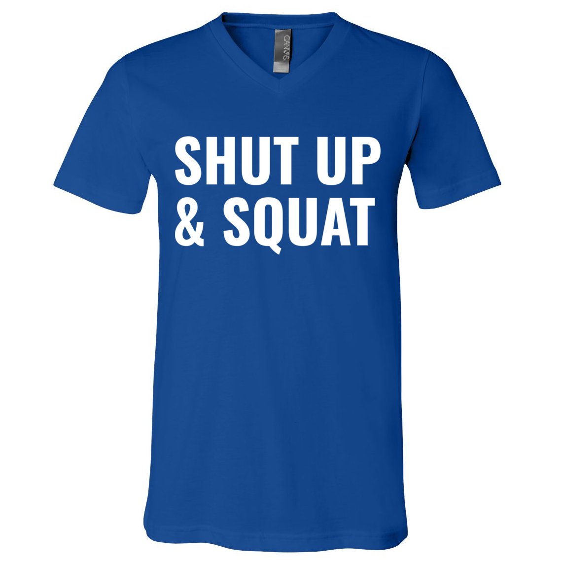 Gym Motivation To Do Squats Gift V-Neck T-Shirt