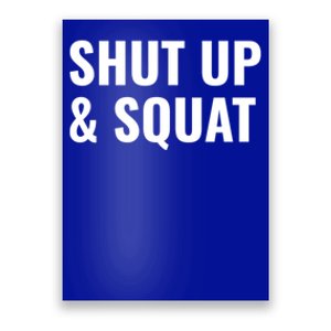 Gym Motivation To Do Squats Gift Poster