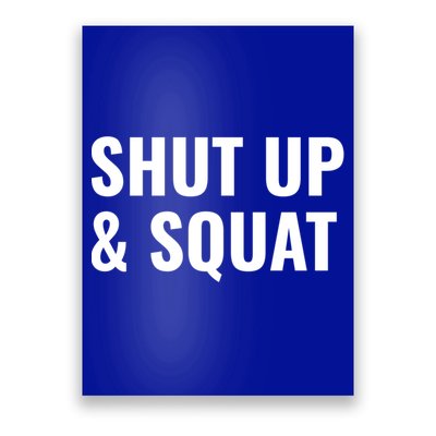 Gym Motivation To Do Squats Gift Poster