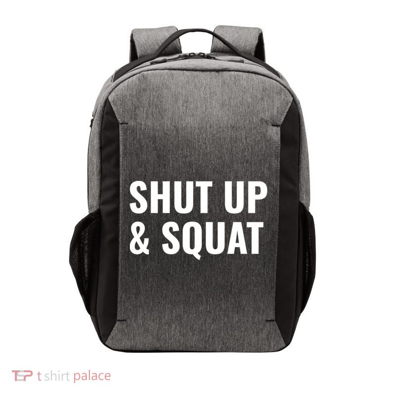 Gym Motivation To Do Squats Gift Vector Backpack