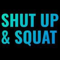 Gym Motivation To Do Squats Gift Cropped Pullover Crew