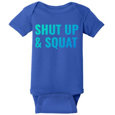 Gym Motivation To Do Squats Gift Baby Bodysuit