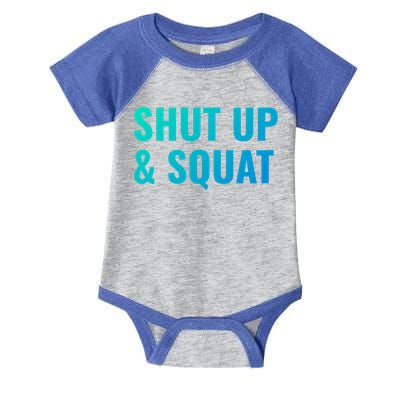 Gym Motivation To Do Squats Gift Infant Baby Jersey Bodysuit