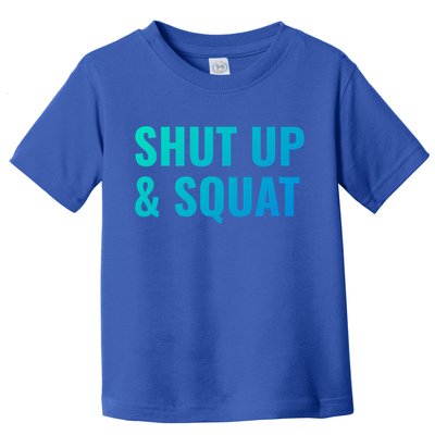 Gym Motivation To Do Squats Gift Toddler T-Shirt