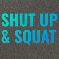 Gym Motivation To Do Squats Gift Cotton Canvas Backpack