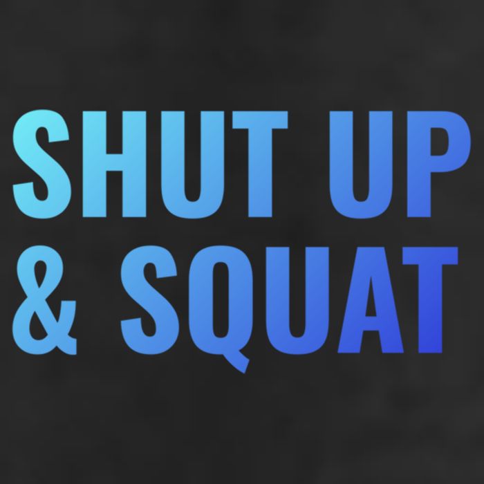 Gym Motivation To Do Squats Gift 25L Jumbo Tote