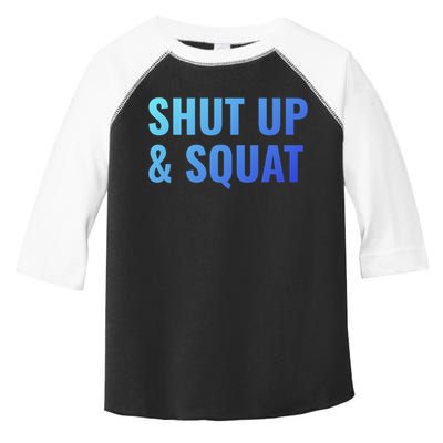 Gym Motivation To Do Squats Gift Toddler Fine Jersey T-Shirt