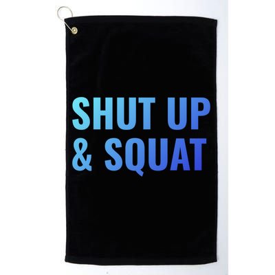 Gym Motivation To Do Squats Gift Golf Towel