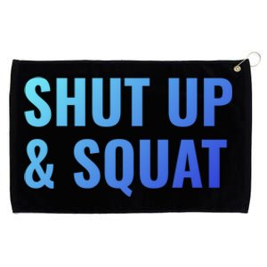 Gym Motivation To Do Squats Gift Grommeted Golf Towel