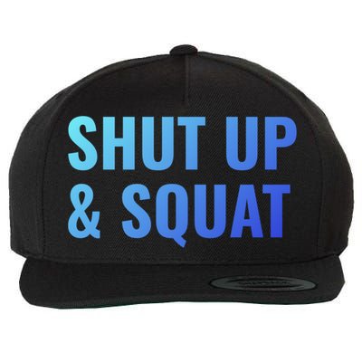 Gym Motivation To Do Squats Gift Wool Snapback Cap