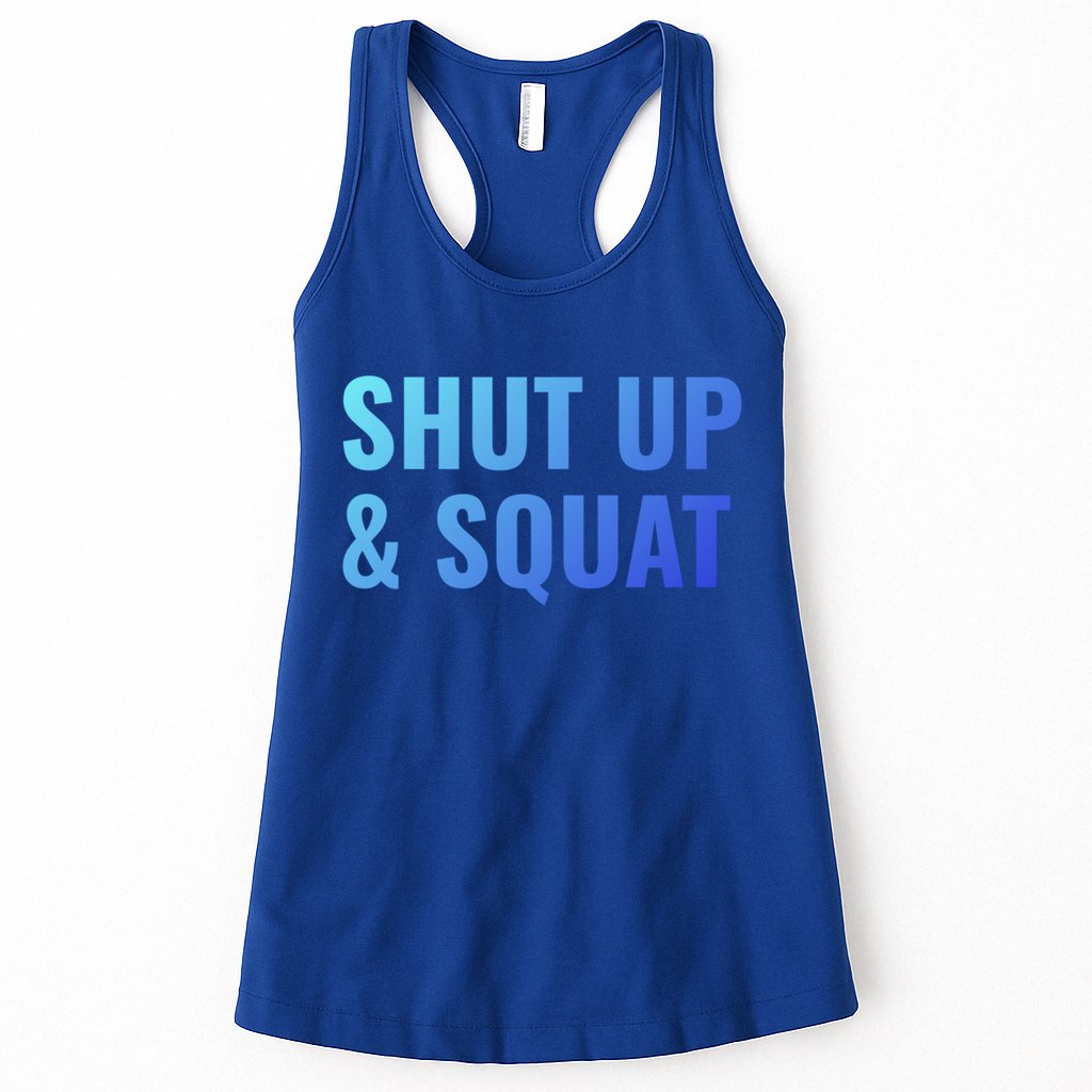 Gym Motivation To Do Squats Gift Womens Tank Top