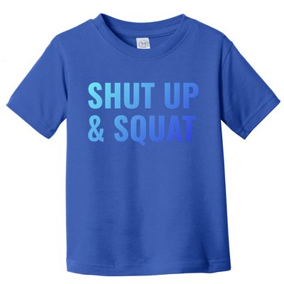 Gym Motivation To Do Squats Gift Toddler T-Shirt