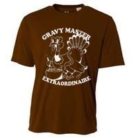 Gravy Master Thanksgiving Turkey Retro Vintage Food Family Cooling Performance Crew T-Shirt