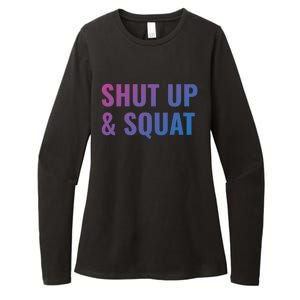 Gym Motivation To Do Squats Gift Womens CVC Long Sleeve Shirt