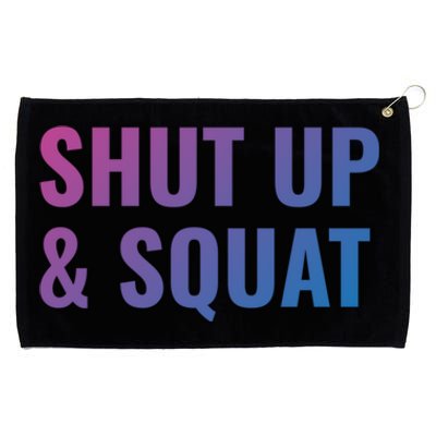 Gym Motivation To Do Squats Gift Grommeted Golf Towel