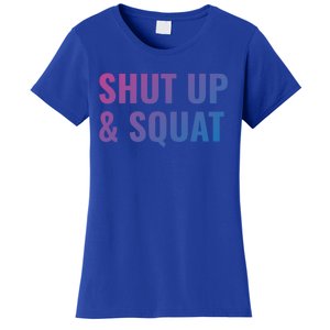 Gym Motivation To Do Squats Gift Women's T-Shirt