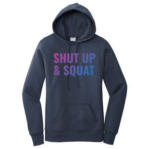 Gym Motivation To Do Squats Gift Women's Pullover Hoodie