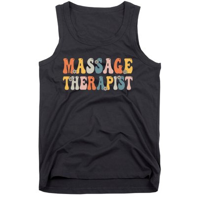 Groovy Massage Therapist Muscle Massage Therapy Squad Tank Top