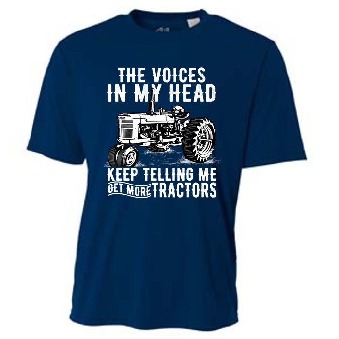 Get More Tractors Funny Quotes Tractors Driver Farmer Gifts Cooling Performance Crew T-Shirt