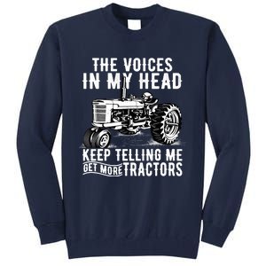 Get More Tractors Funny Quotes Tractors Driver Farmer Gifts Tall Sweatshirt