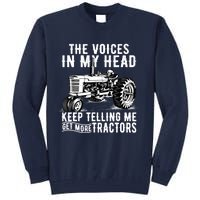 Get More Tractors Funny Quotes Tractors Driver Farmer Gifts Tall Sweatshirt