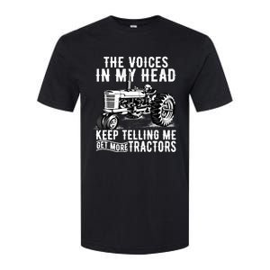 Get More Tractors Funny Quotes Tractors Driver Farmer Gifts Softstyle CVC T-Shirt