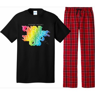 George Michael Tonight The Music Retro Rainbow Pajama Set