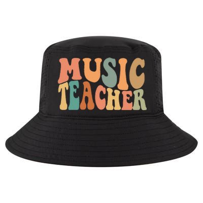 Groovy Music Teacher Cute Back to School Supplies  Cool Comfort Performance Bucket Hat